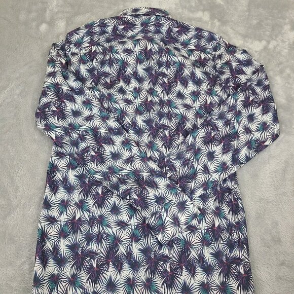 Ted Baker Mens‎ Karaf Long Sleeve LS Palm Printed Dress Shirt Sz 1   NEW $165 - Picture 10 of 10